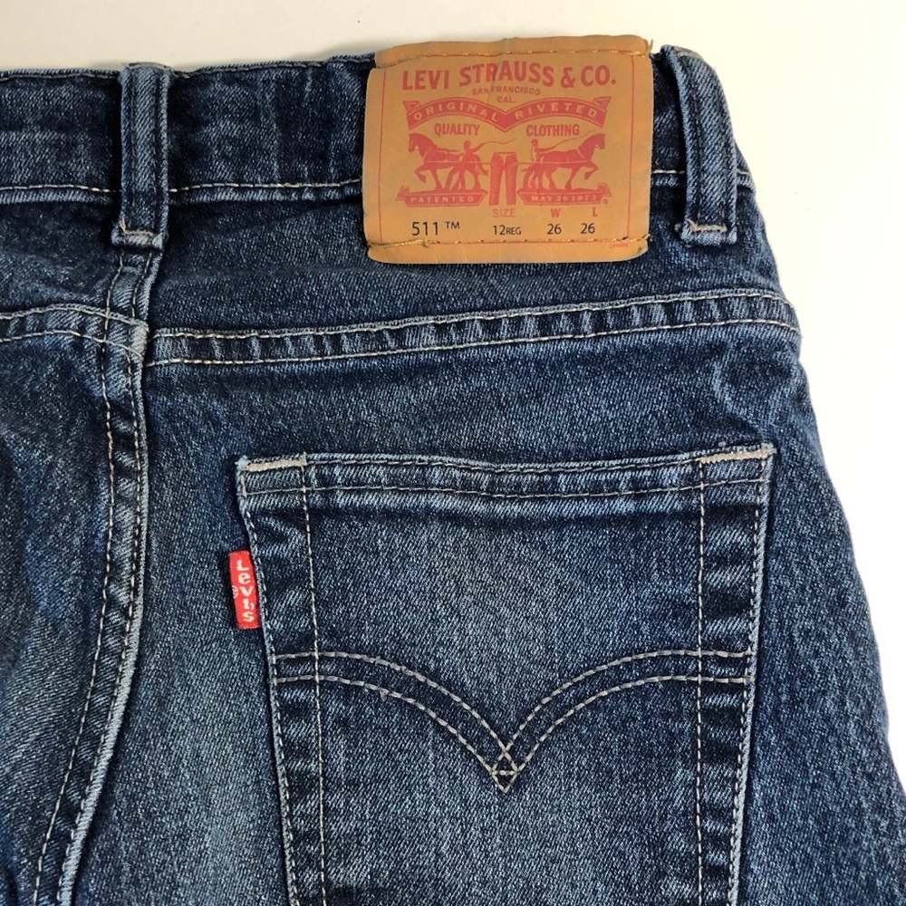 Kids Levi’s Straight Leg 511 Jeans size 12
